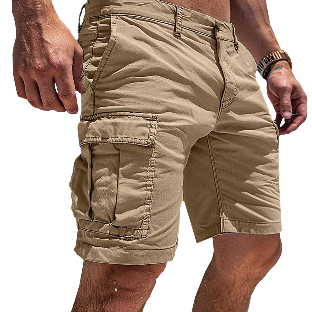 Men's Cargo Shorts Multi Pocket Summer Casual