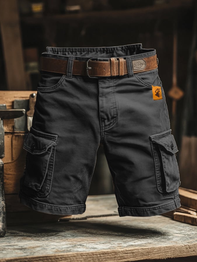 Men's Cargo Pants Multi-Pocket Design Outdoor Style Everyday Wear