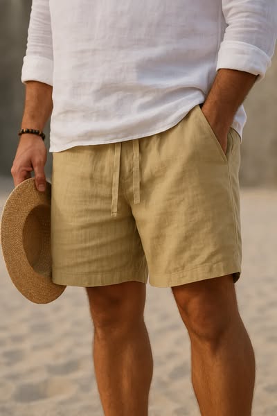 Men's Lightweight Cotton-Linen Pants – Casual Trousers