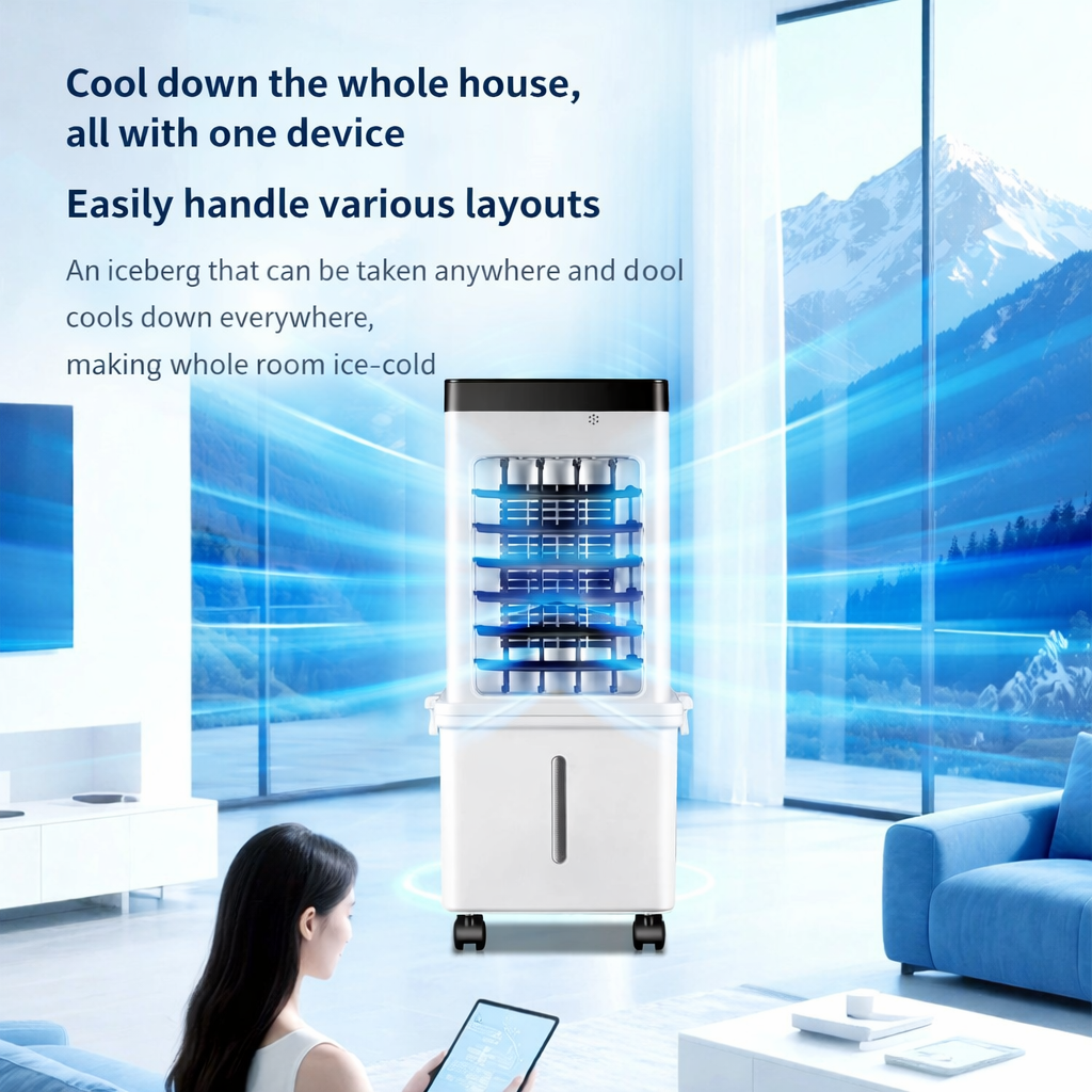 Portable Air Conditioner Windowless for Home Office Use