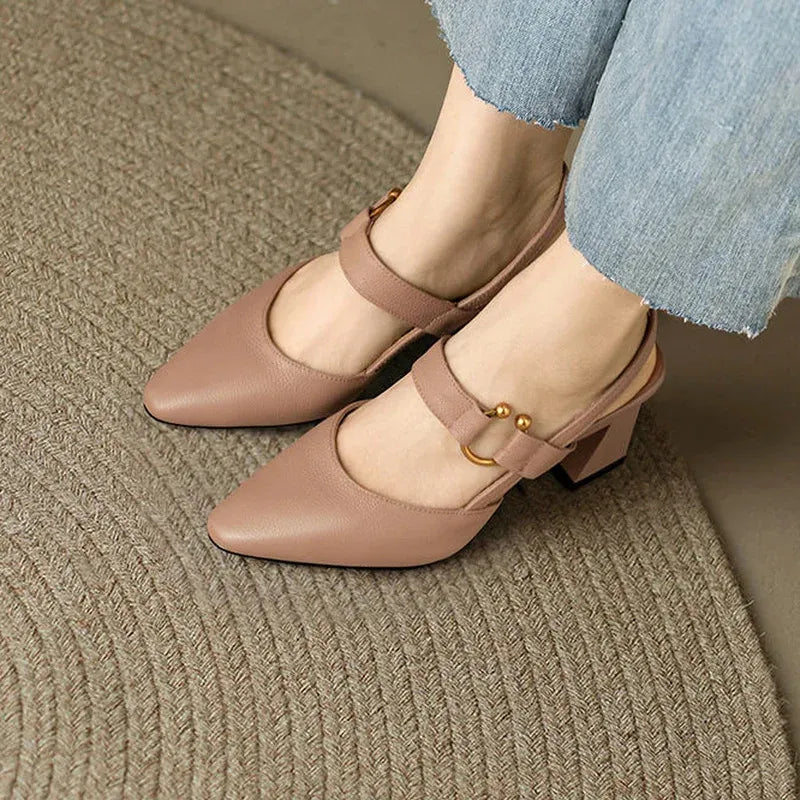 Women's Orthopedic Comfort Heels Supportive Cushioned Footwear for Active Lifestyle