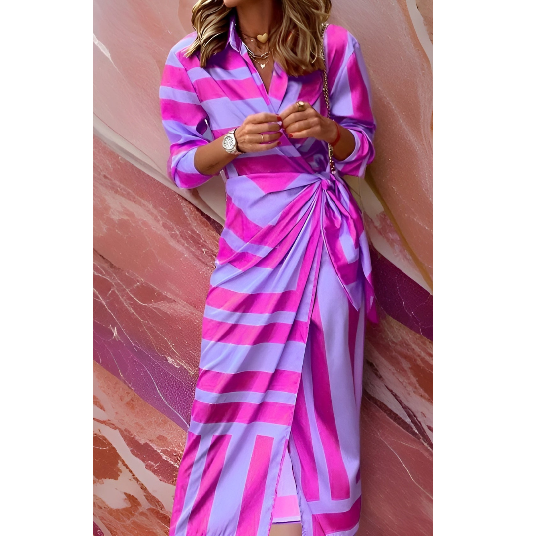 Ella | Women's Elegant Wrap Maxi Dress 4
