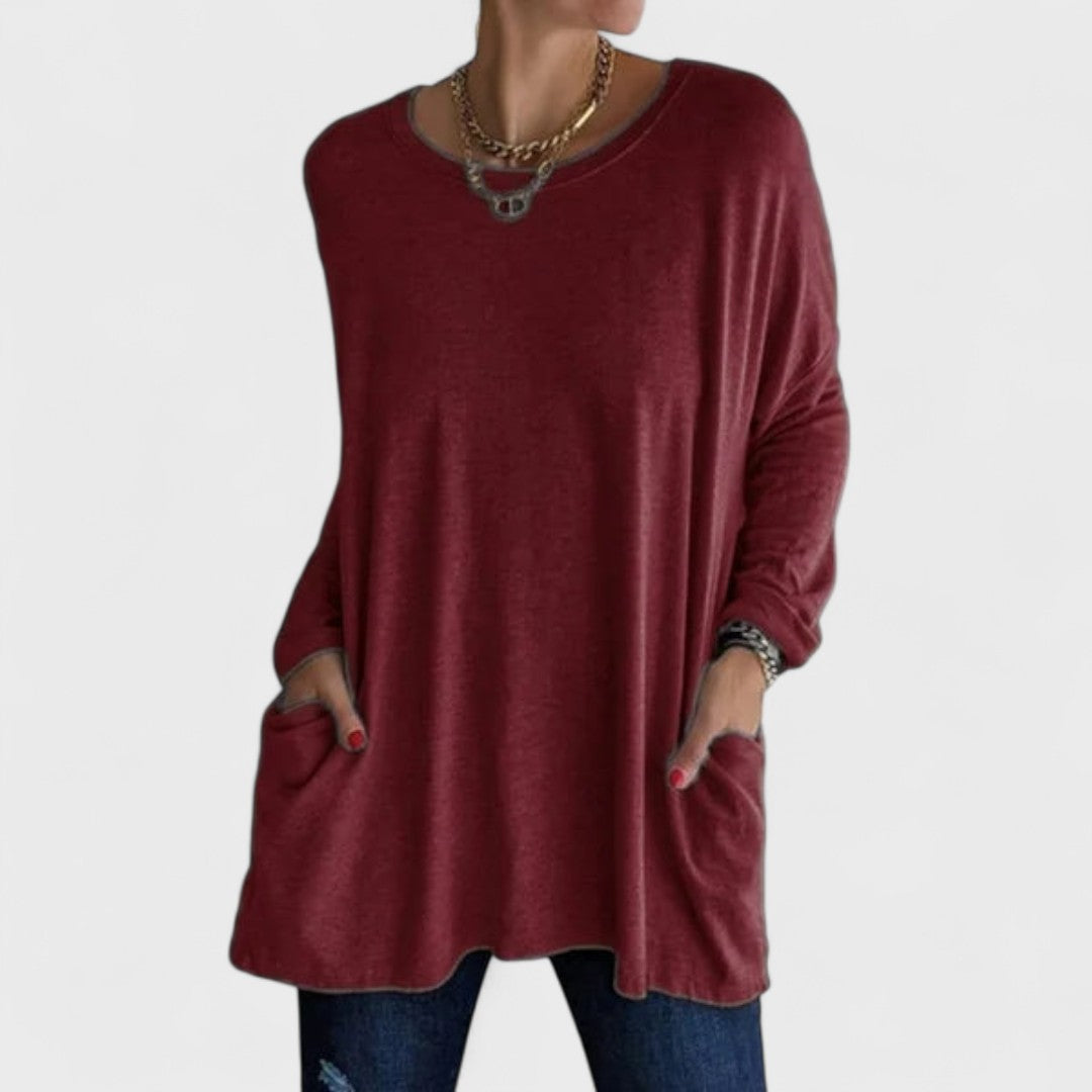 Emma | Women's Relaxed Fit Long Sleeve Top 7