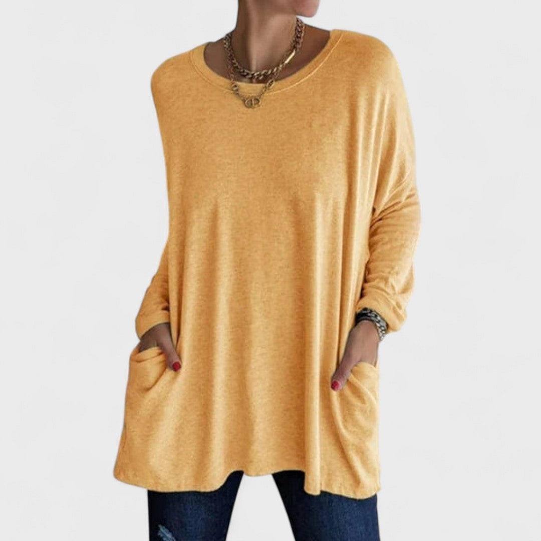 Emma | Women's Relaxed Fit Long Sleeve Top 8