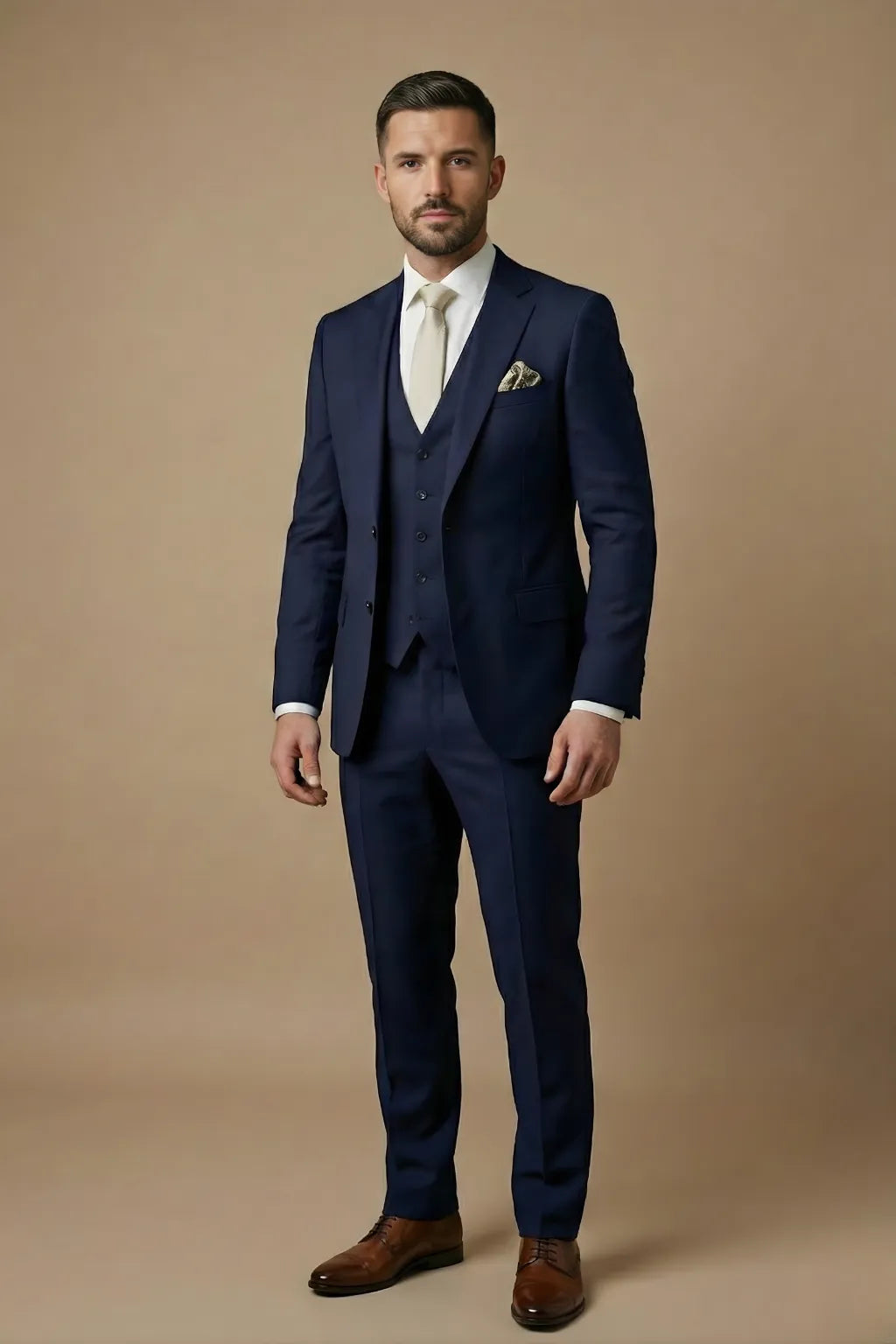 Men's Tailored Three-Piece Suit | Slim Fit | Formal Wear