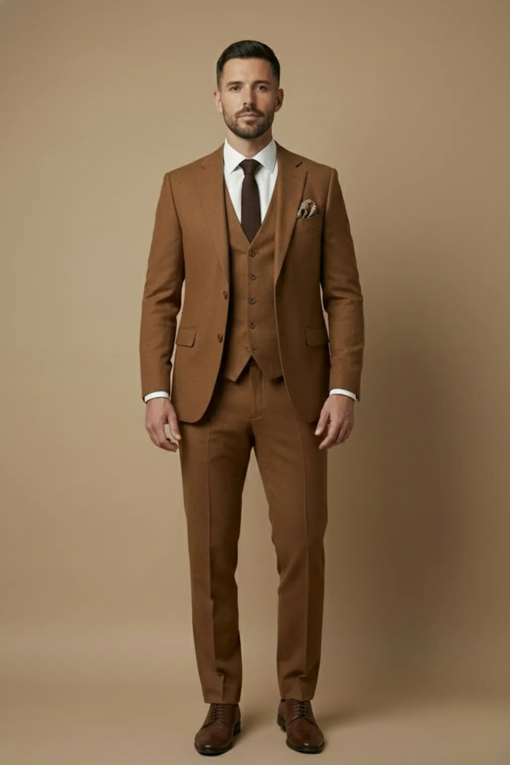 Men's Tailored Three-Piece Suit | Slim Fit | Formal Wear