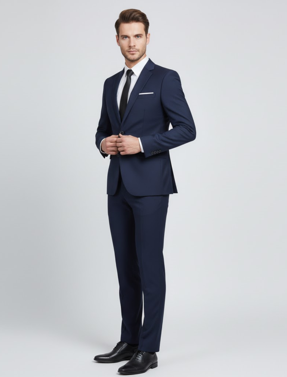 Men's Tailored Suit Modern Design | All-Season Wear