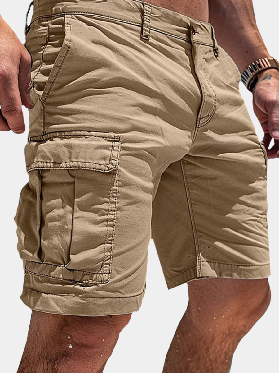 Men's Cargo Shorts Multi Pocket Summer Casual