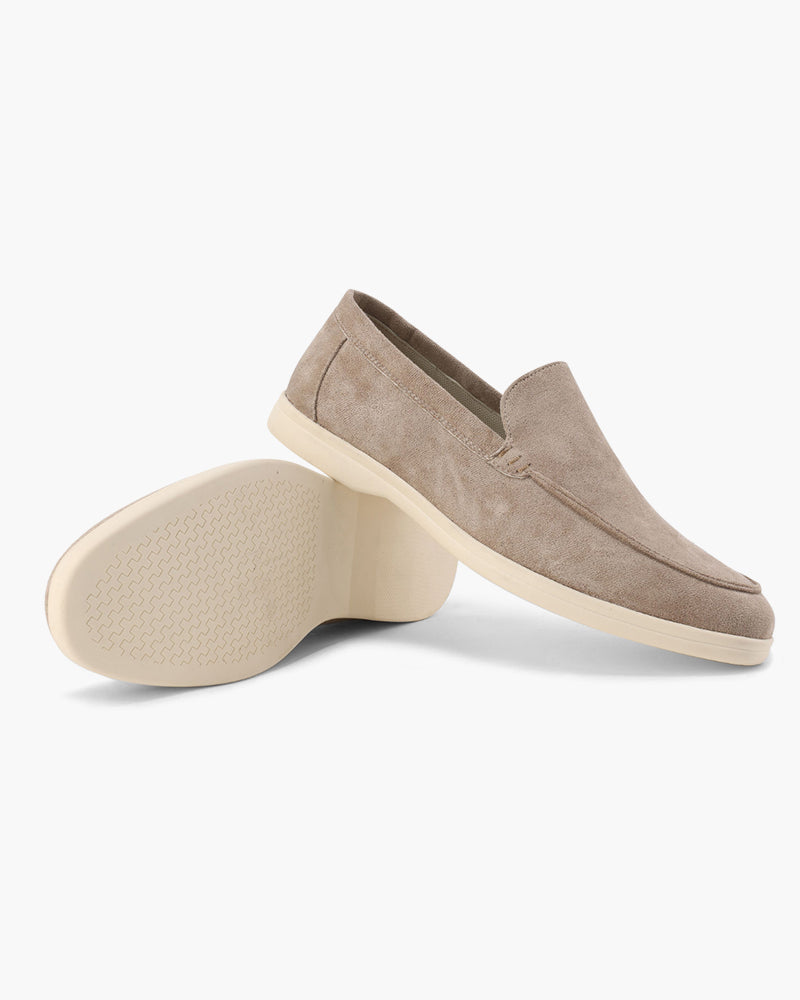 Men's Suede Loafers Slip-On Casual Shoes