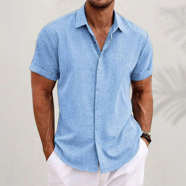 Men's Casual Polo Shirt – Relaxed Fit, Short Sleeve, Summer Style