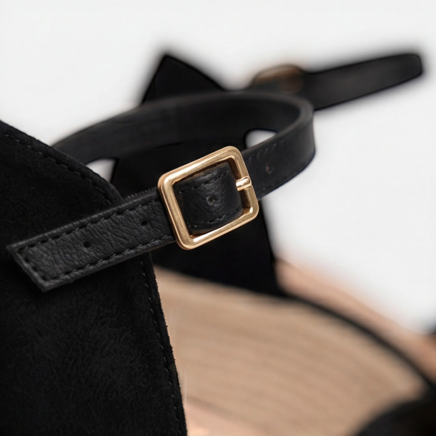 Women's Closed Toe Wedge Sandals Adjustable Ankle Strap Comfortable Summer