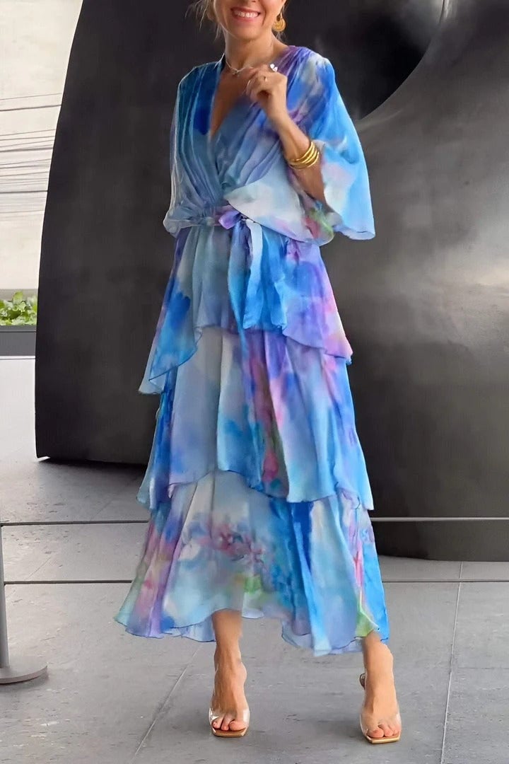 Women's Maxi Dress Bohemian Print Summer Festival Style
