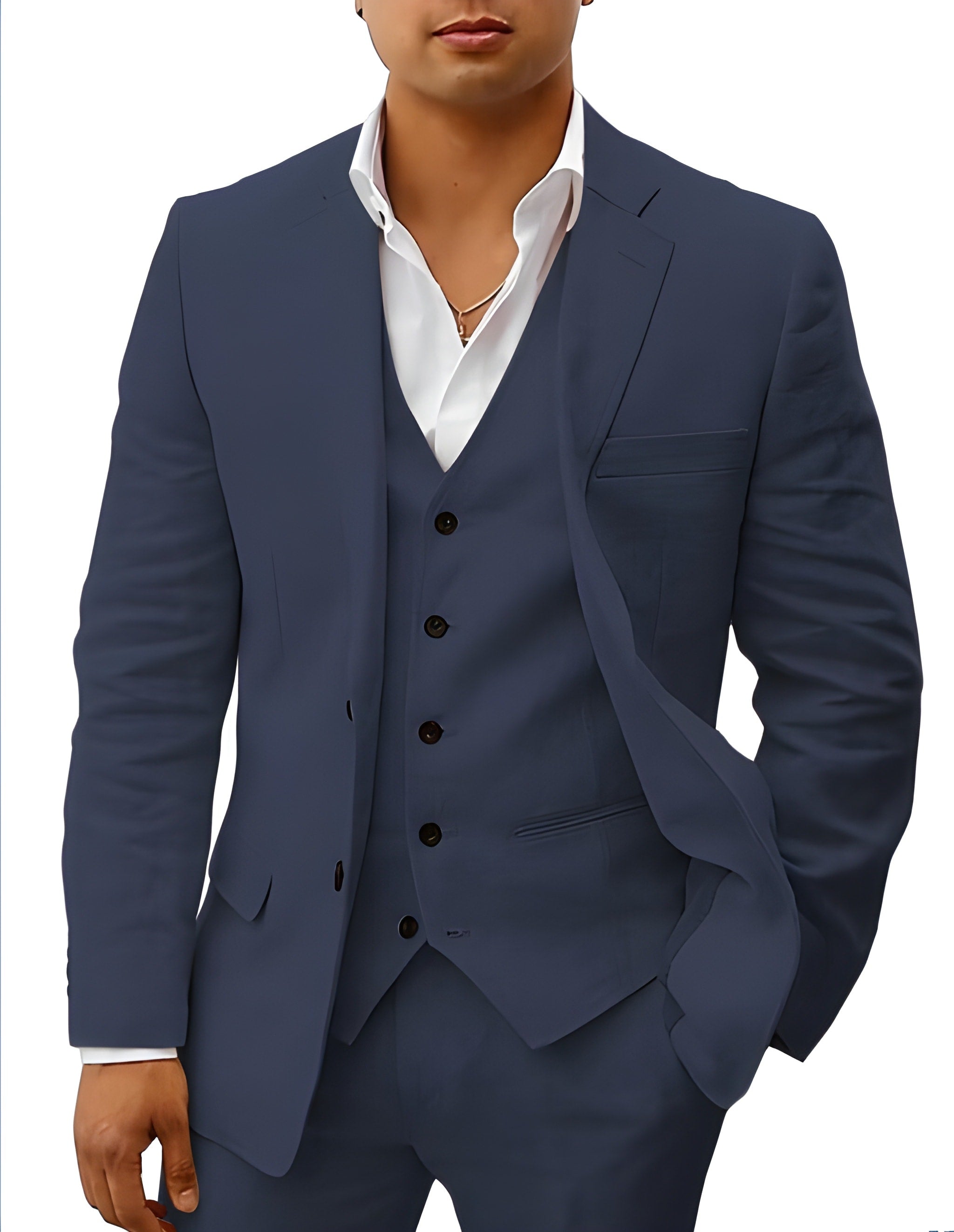 Alvion | Men’s Three-Piece Suit in a tailored polished look