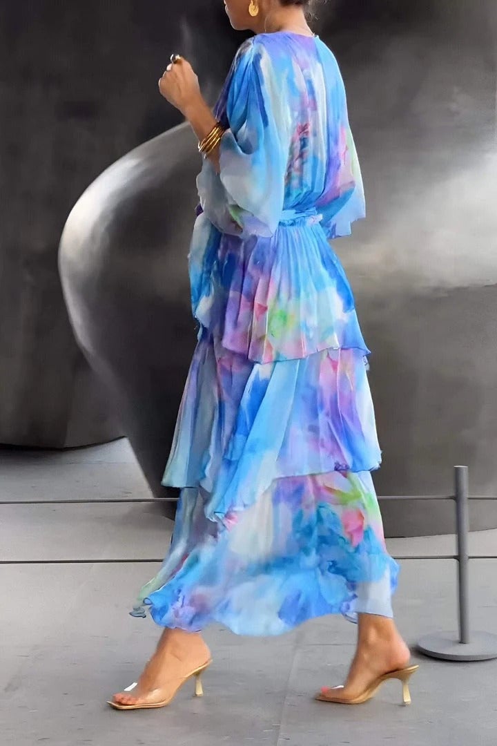Women's Maxi Dress Bohemian Print Summer Festival Style