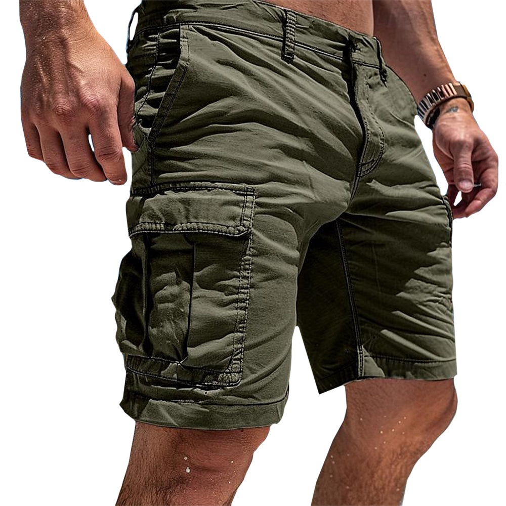 Men's Cargo Shorts Multi Pocket Summer Casual