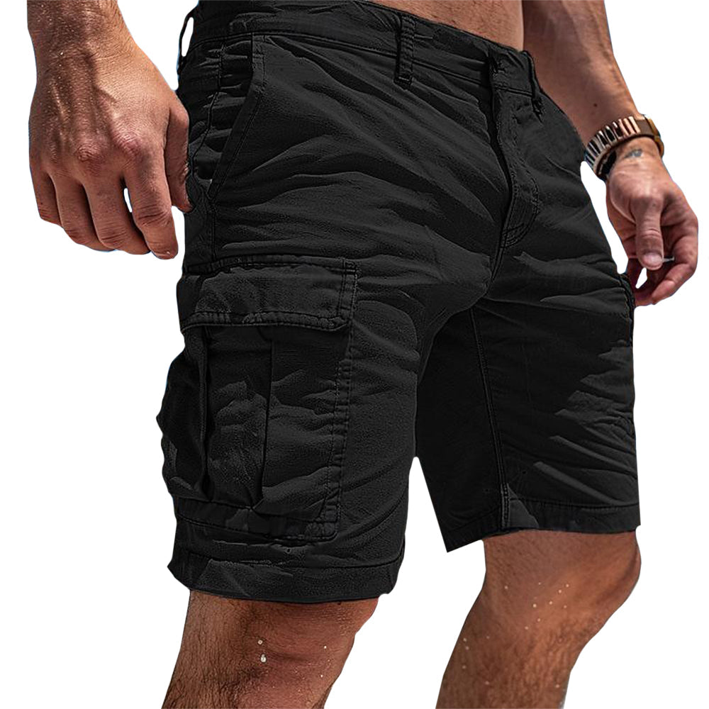 Men's Cargo Shorts Multi Pocket Summer Casual