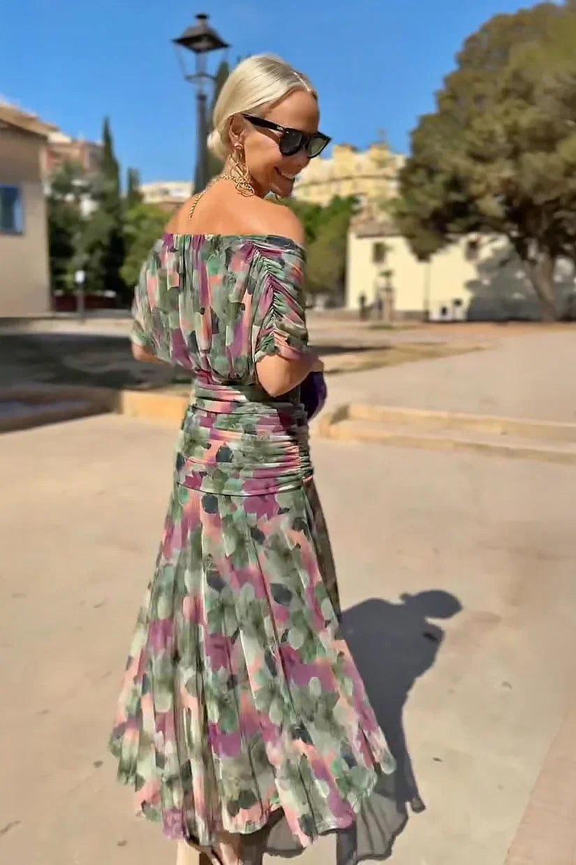 Women's Maxi Dress V-Neck Sleeveless Party Dress