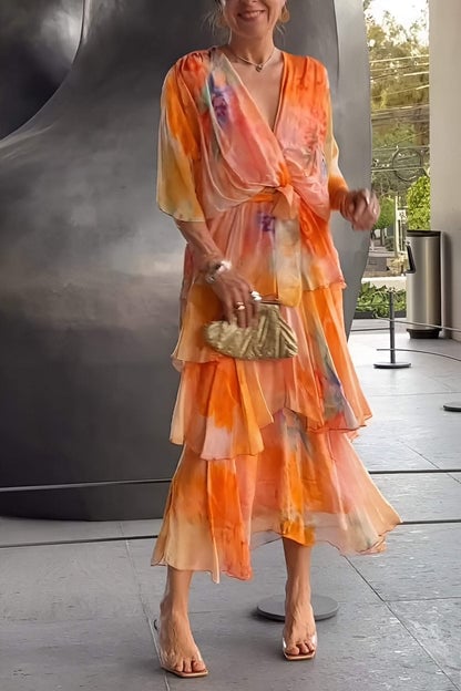 Women's Maxi Dress Bohemian Print Summer Festival Style