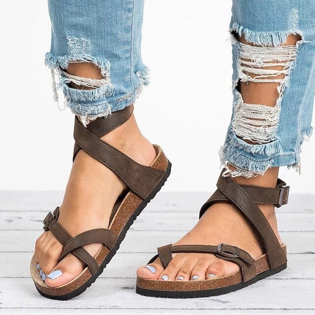 Women's Sandals Orthopedic Adjustable Supportive Cushioned Comfort