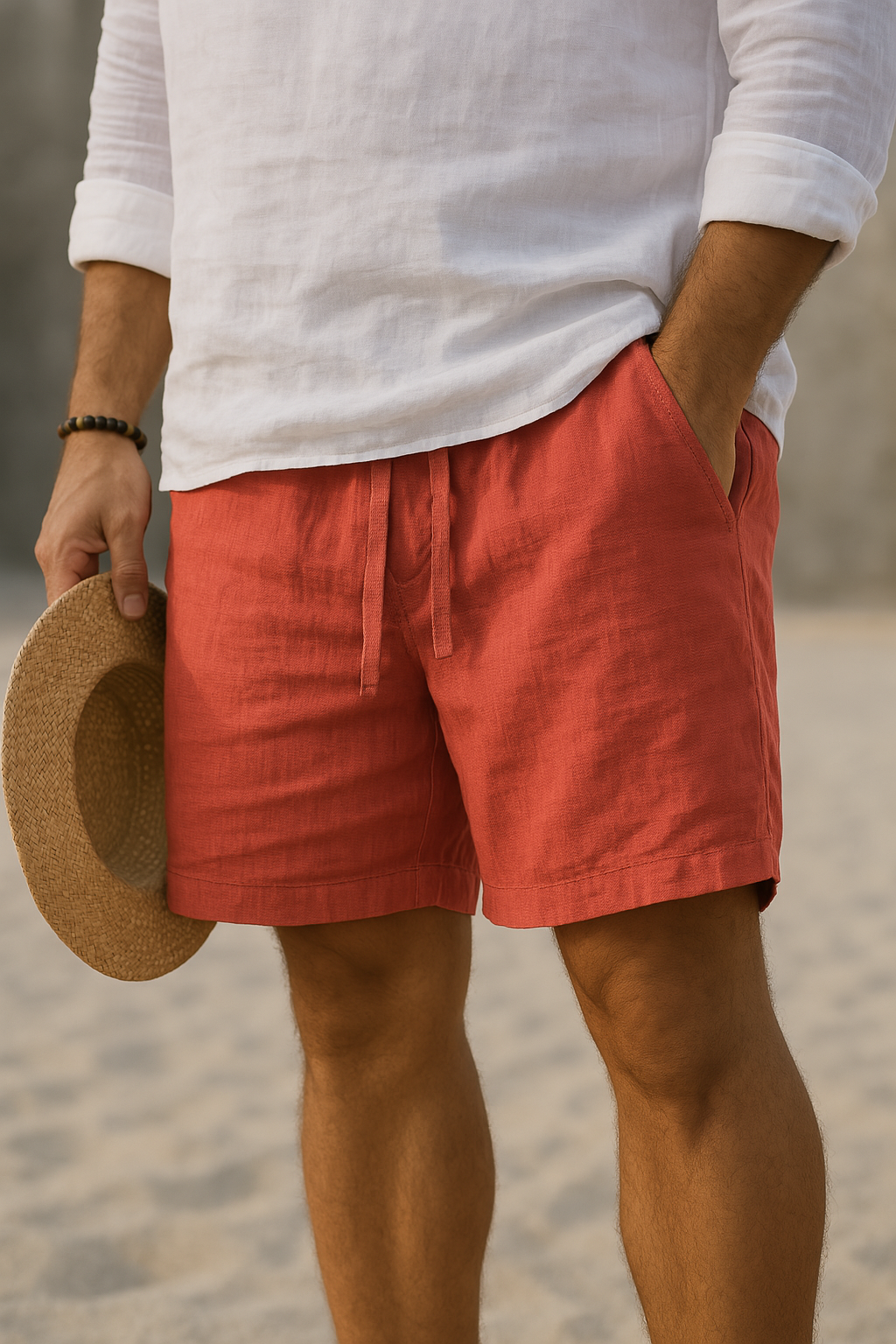 Men's Lightweight Cotton-Linen Pants – Casual Trousers