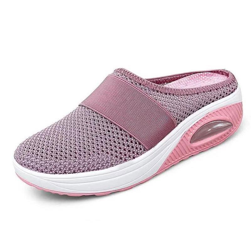 Women's Slip-On Mules Cushioned Support Stylish Footwear All-Day Comfort