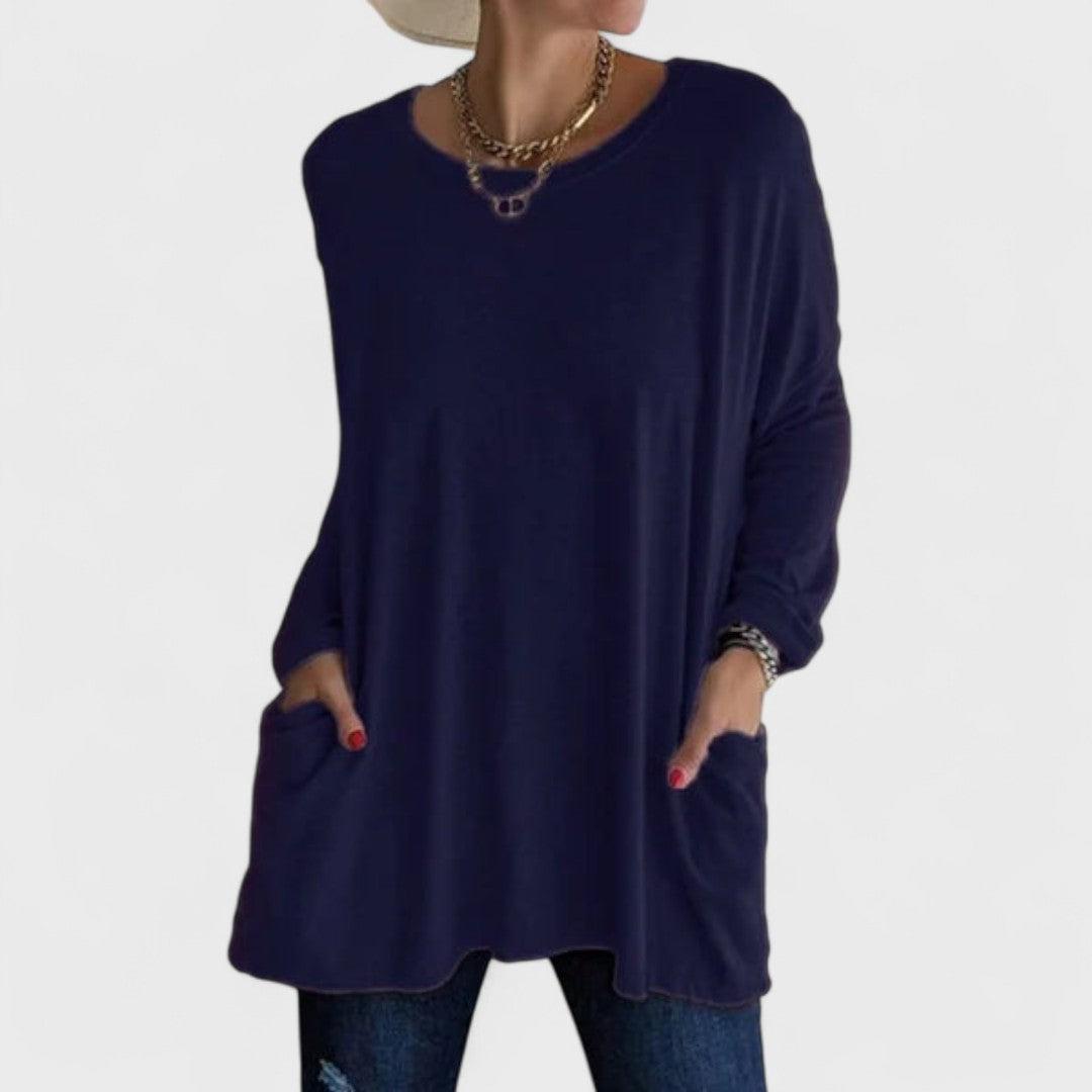 Emma | Women's Relaxed Fit Long Sleeve Top 11