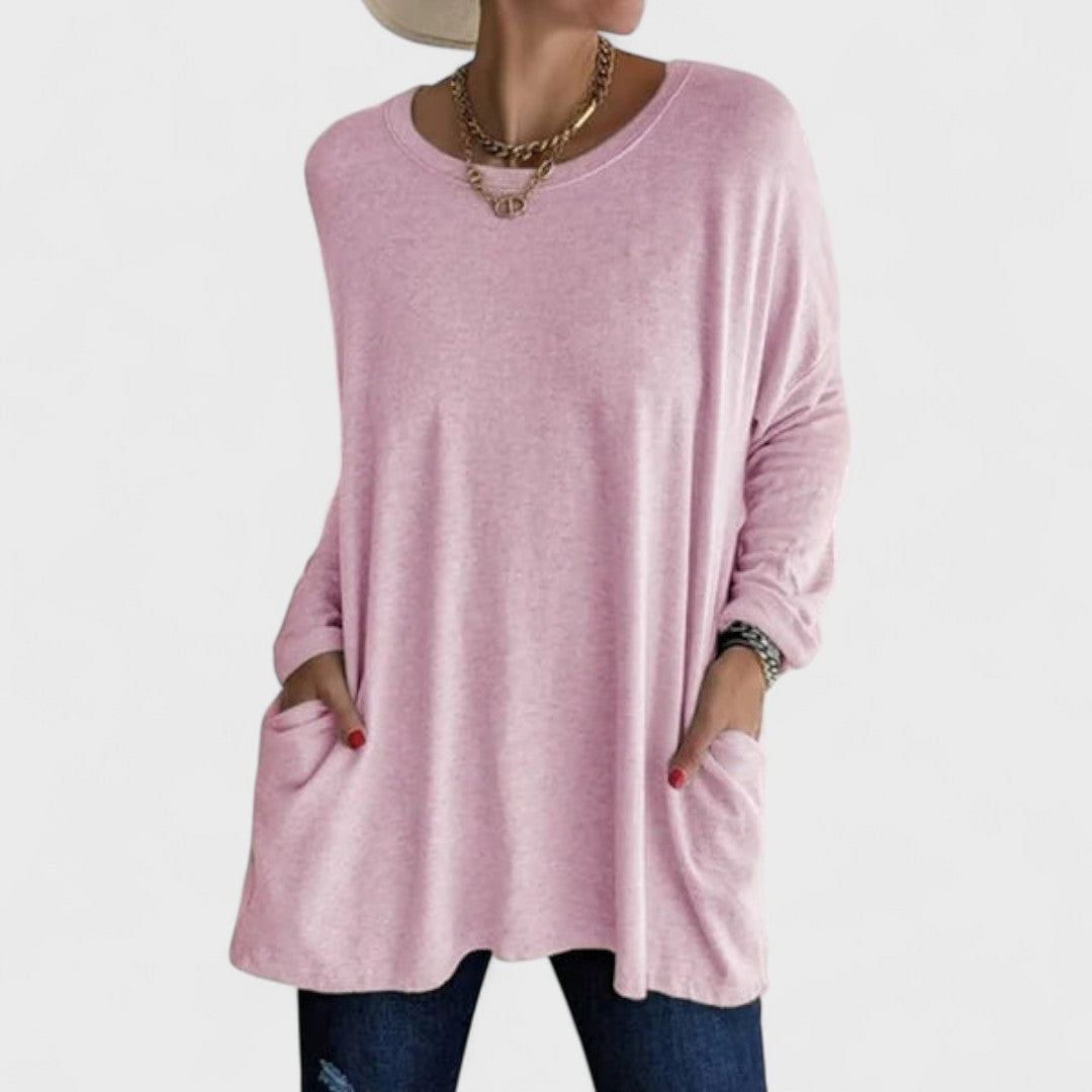 Emma | Women's Relaxed Fit Long Sleeve Top 2