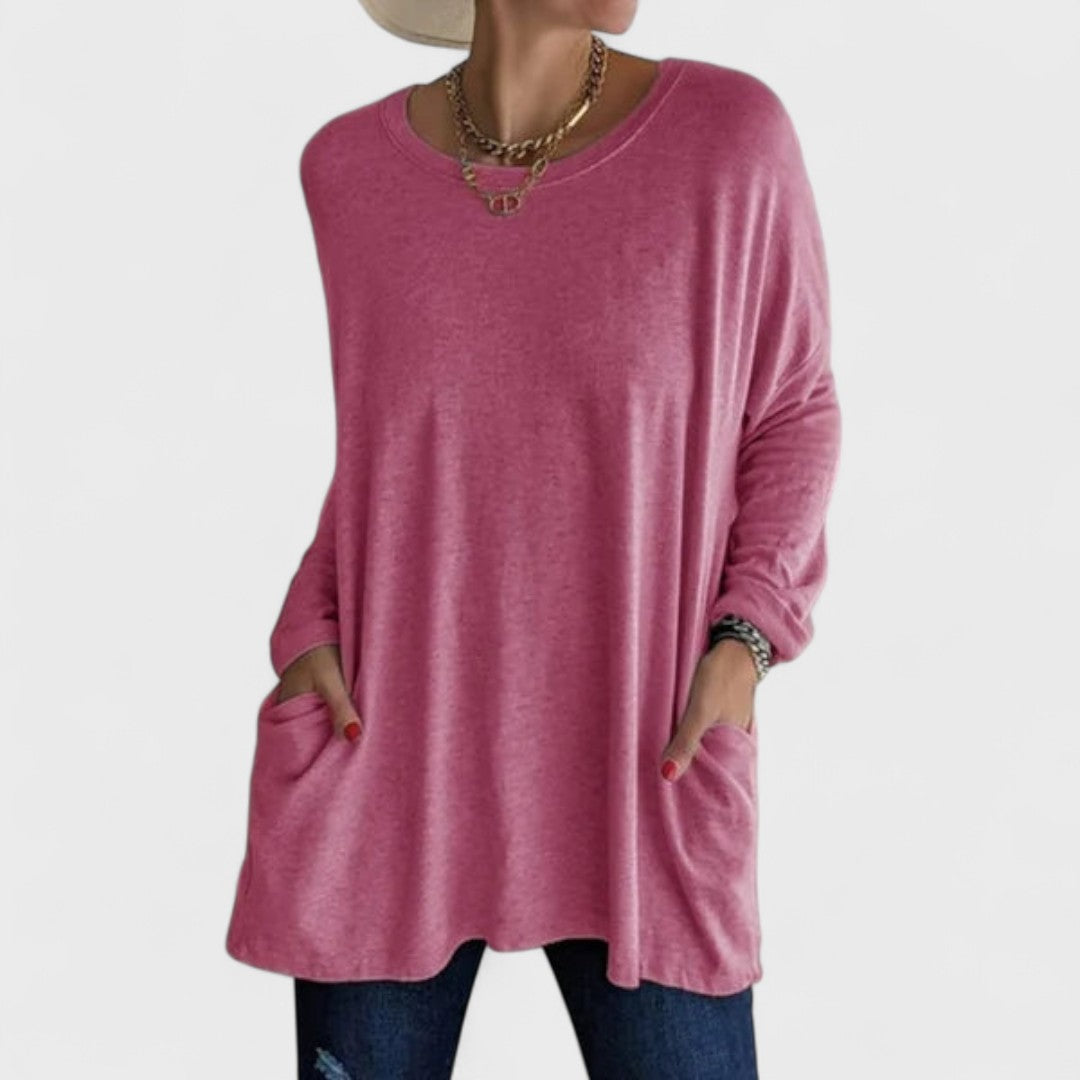 Emma | Women's Relaxed Fit Long Sleeve Top 4