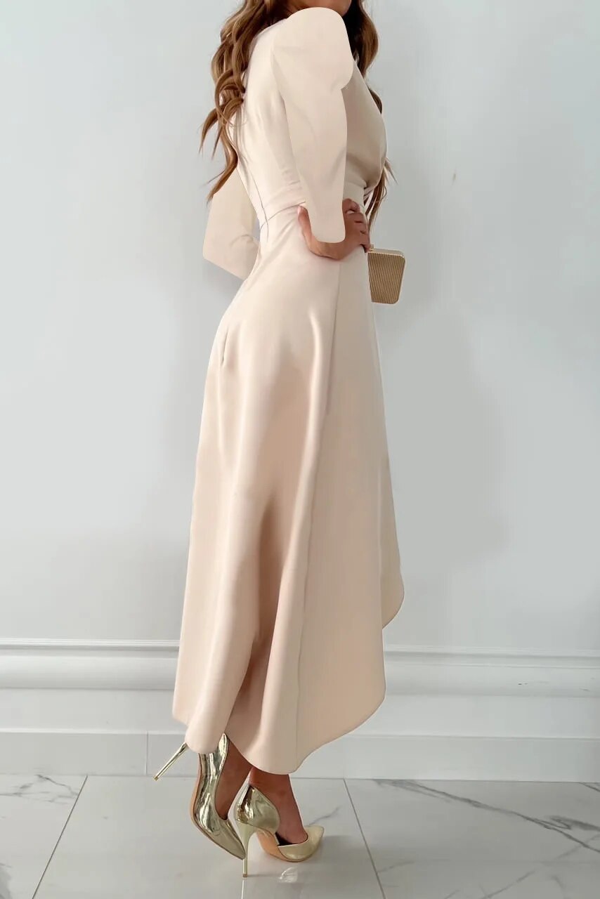 Eva | Women's Summer V Neck Sheath Midi Dress 1