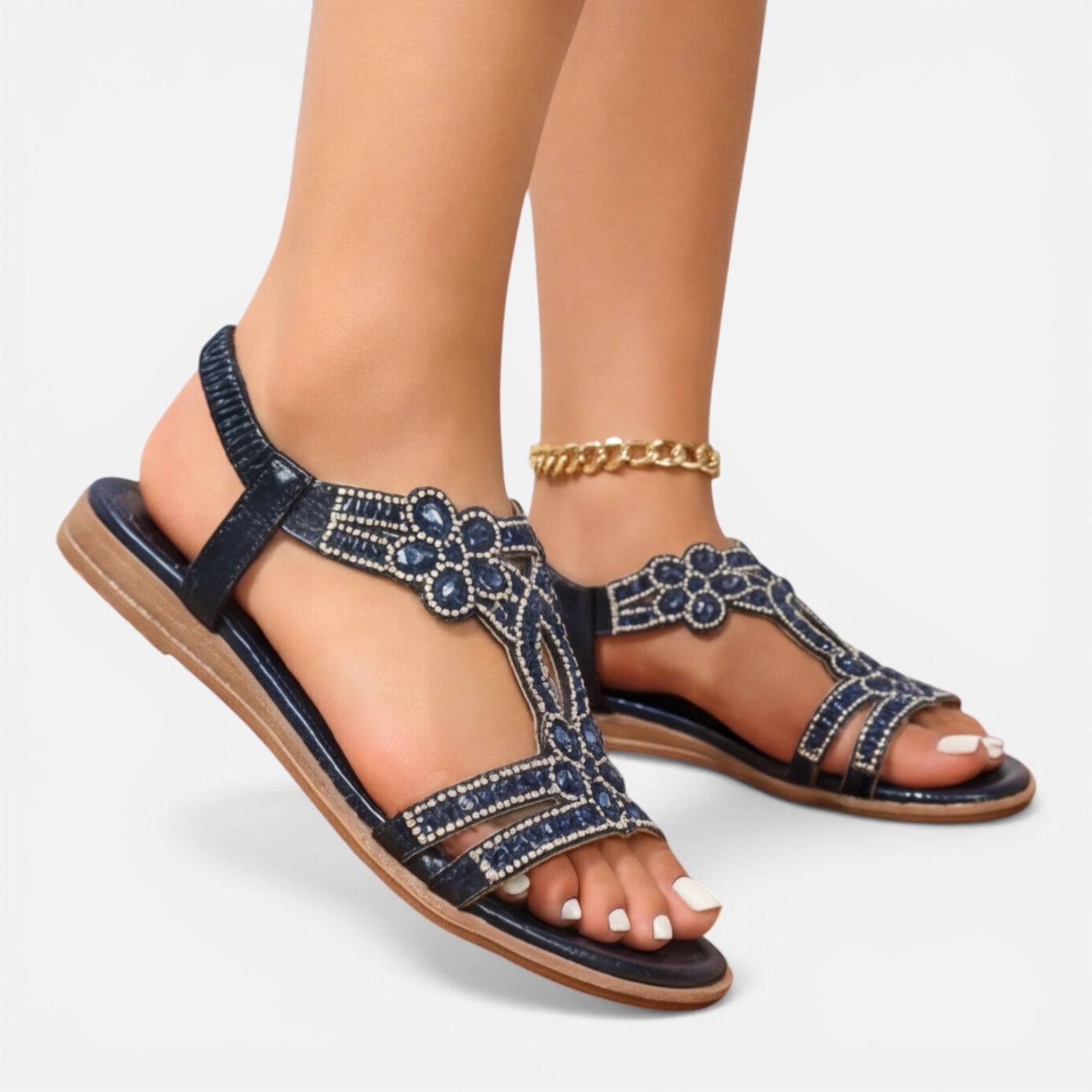Women's Sandals Orthopedic Wedge Arch Support Cushioned Comfort Walking