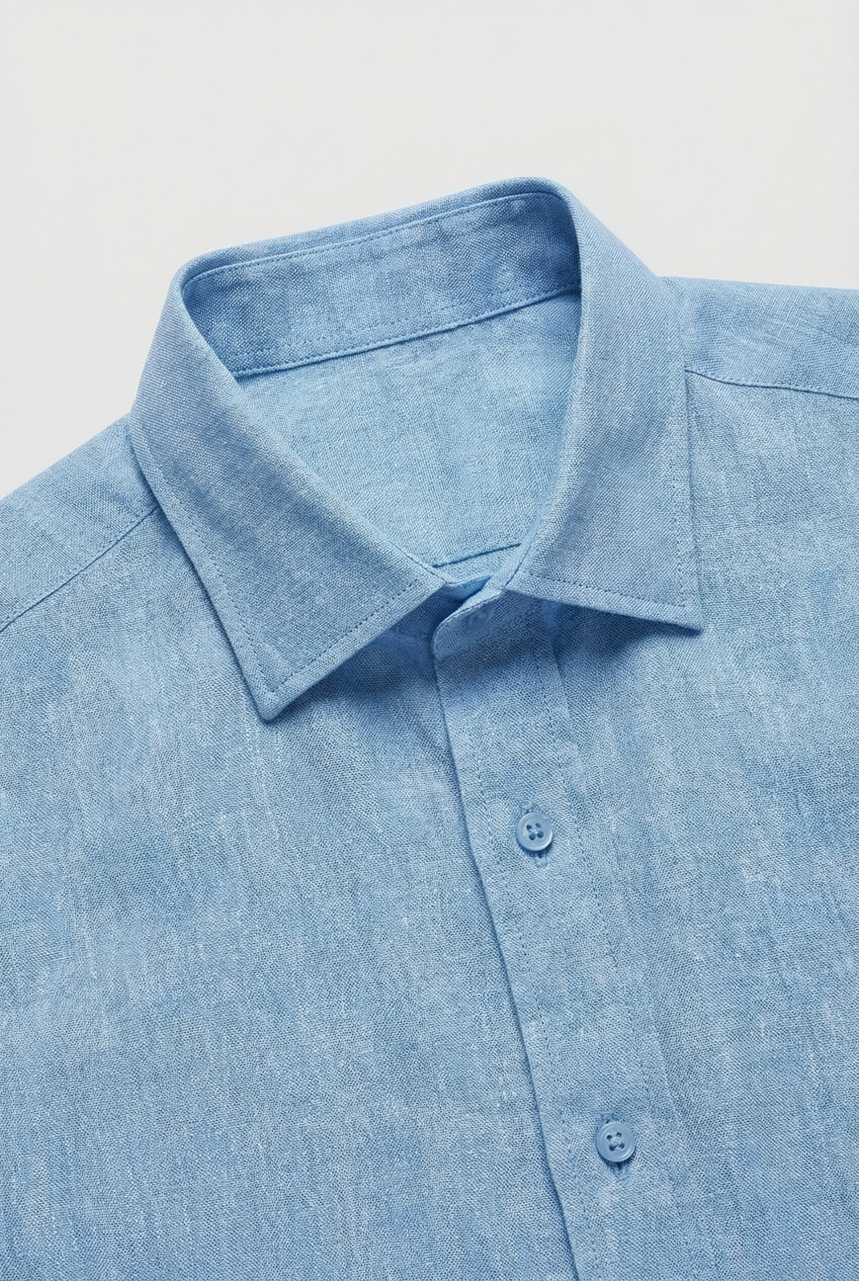 Liam | Men's Linen Blend Long Sleeve Shirt 1