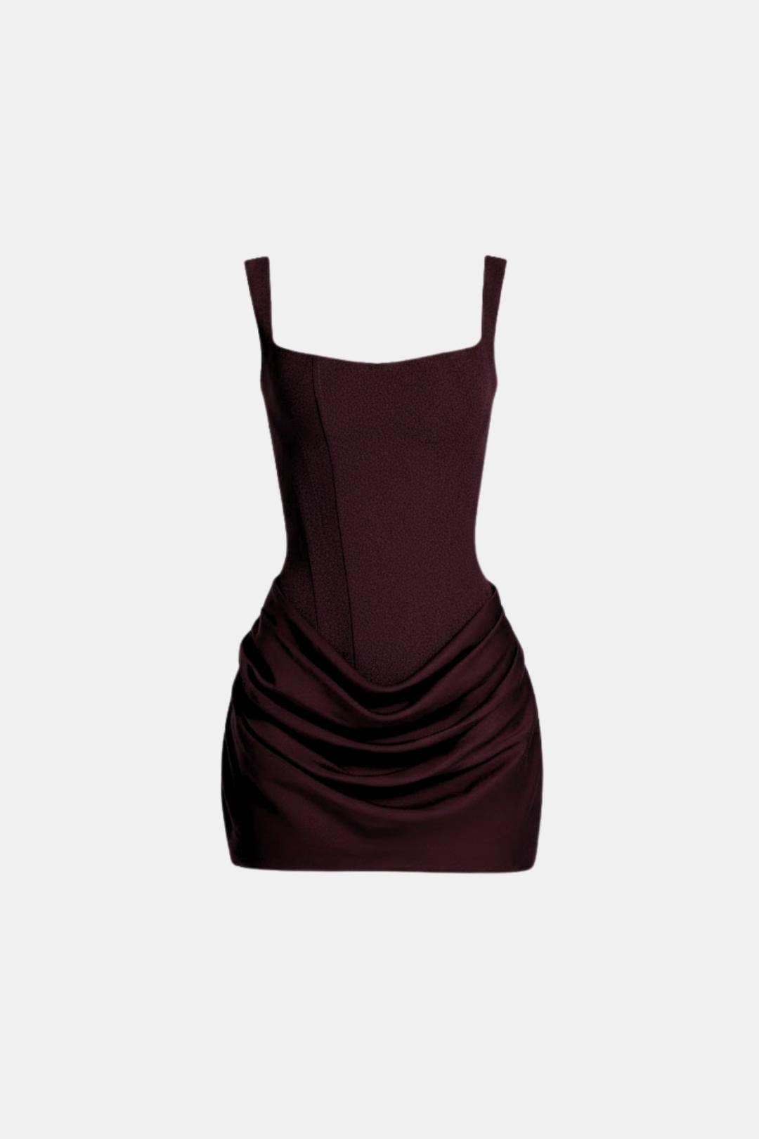 Melyna – Square Neck Corset Style Bodice Mini Dress