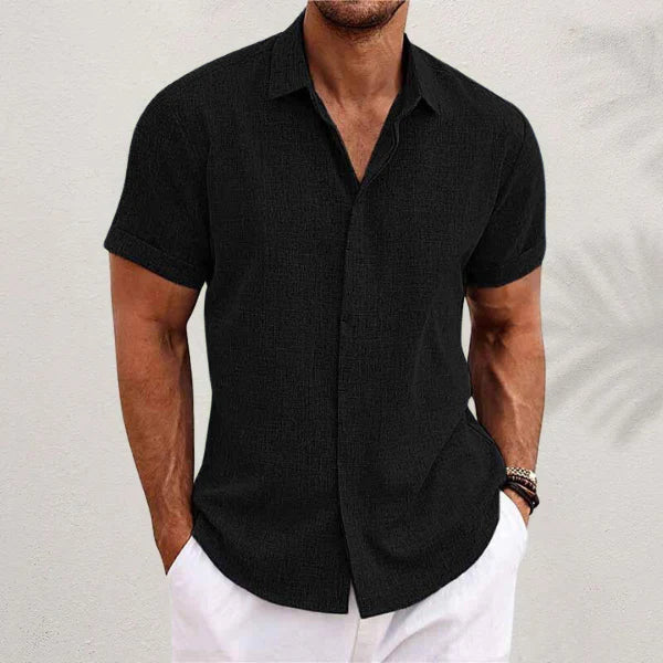 Men's Casual Polo Shirt – Relaxed Fit, Short Sleeve, Summer Style