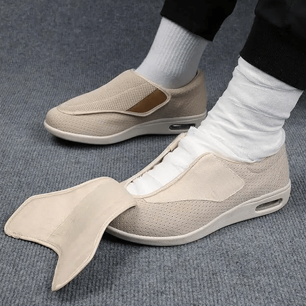 Men's Extra Wide Diabetic Shoes Memory Foam Pressure Relief Comfortable Walking