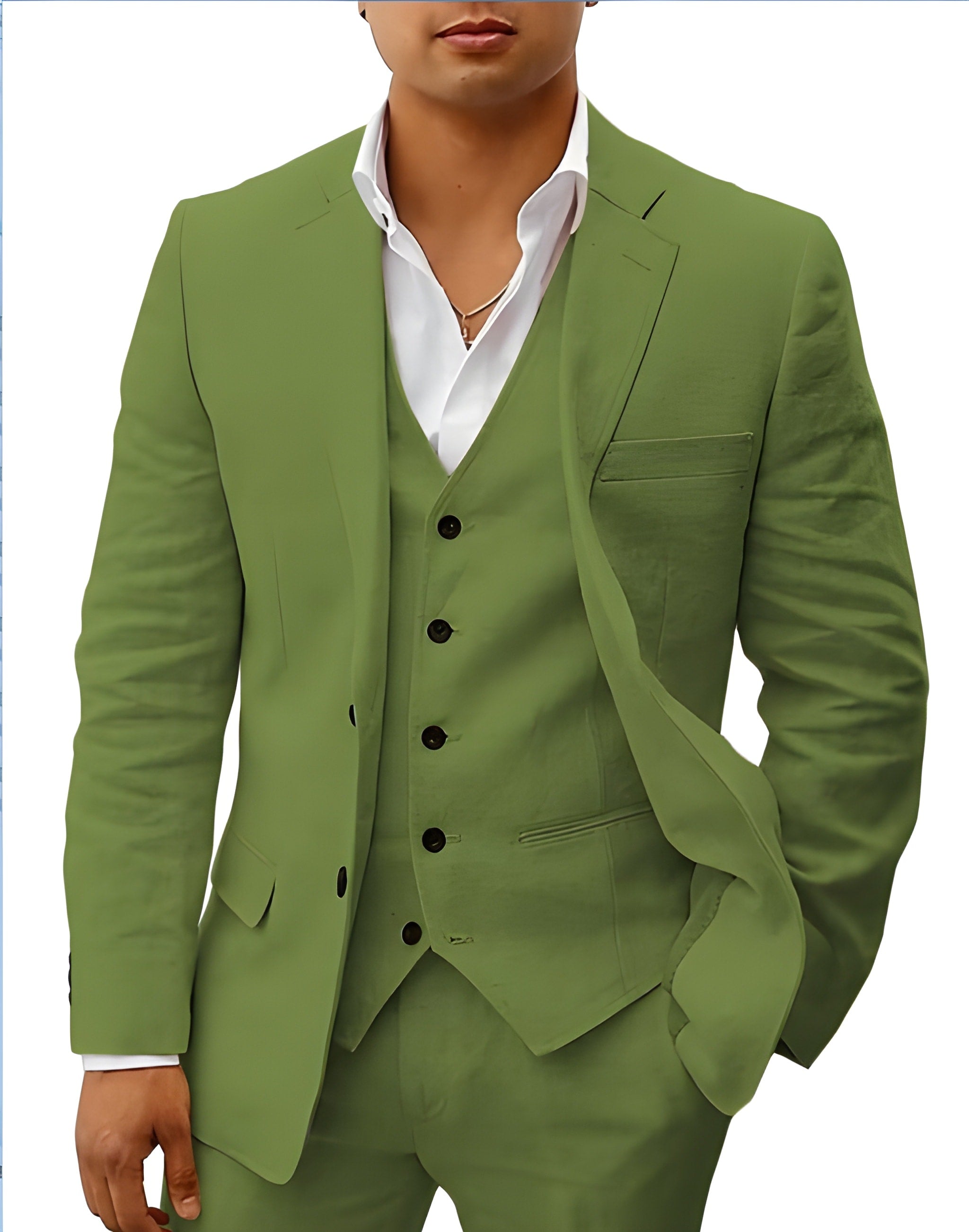 Alvion | Men’s Three-Piece Suit in a tailored polished look
