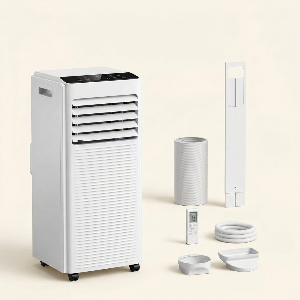 7000 BTU Portable Air Conditioner Dehumidifier Fan